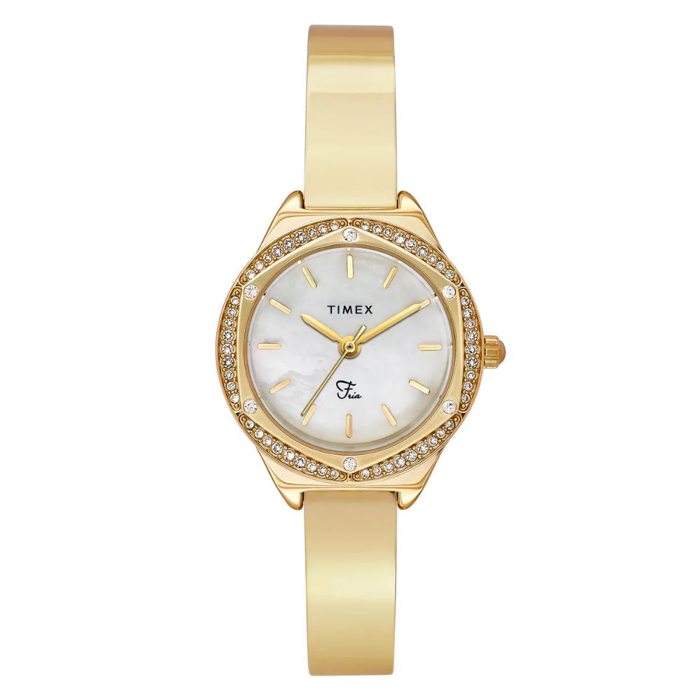 TIMEX Fria White Dial Women Watch TWEL24202