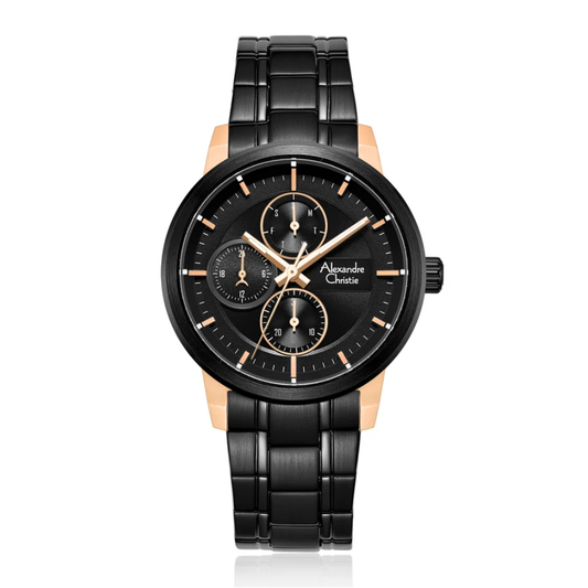 Alexandre Christie Black Women's Watch 6323BFBBRBA