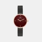 Daniel Wellington Burgundy Dial Women's Analog Watch DW0DL2702