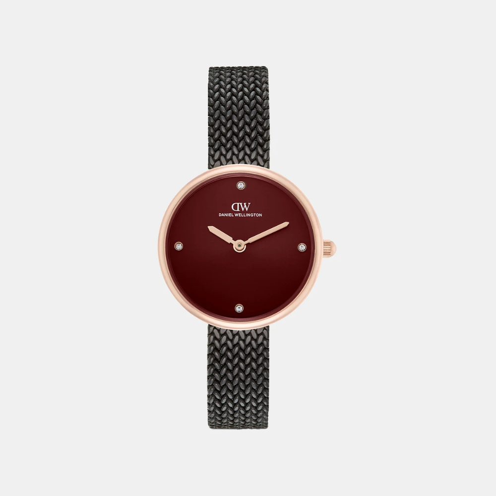 Daniel Wellington Burgundy Dial Women's Analog Watch DW0DL2702