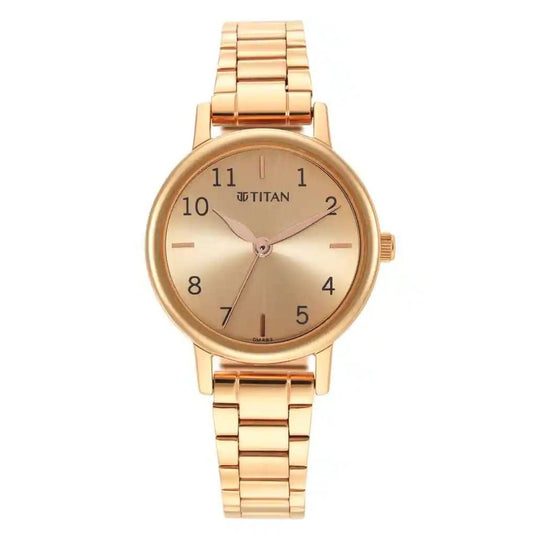 Titan Karishma Rose Gold Women's Watch 2678WM01