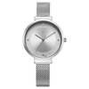 Fastrack Stunners X Quartz Analog Silver Dial Watch For Girls 68045SM01