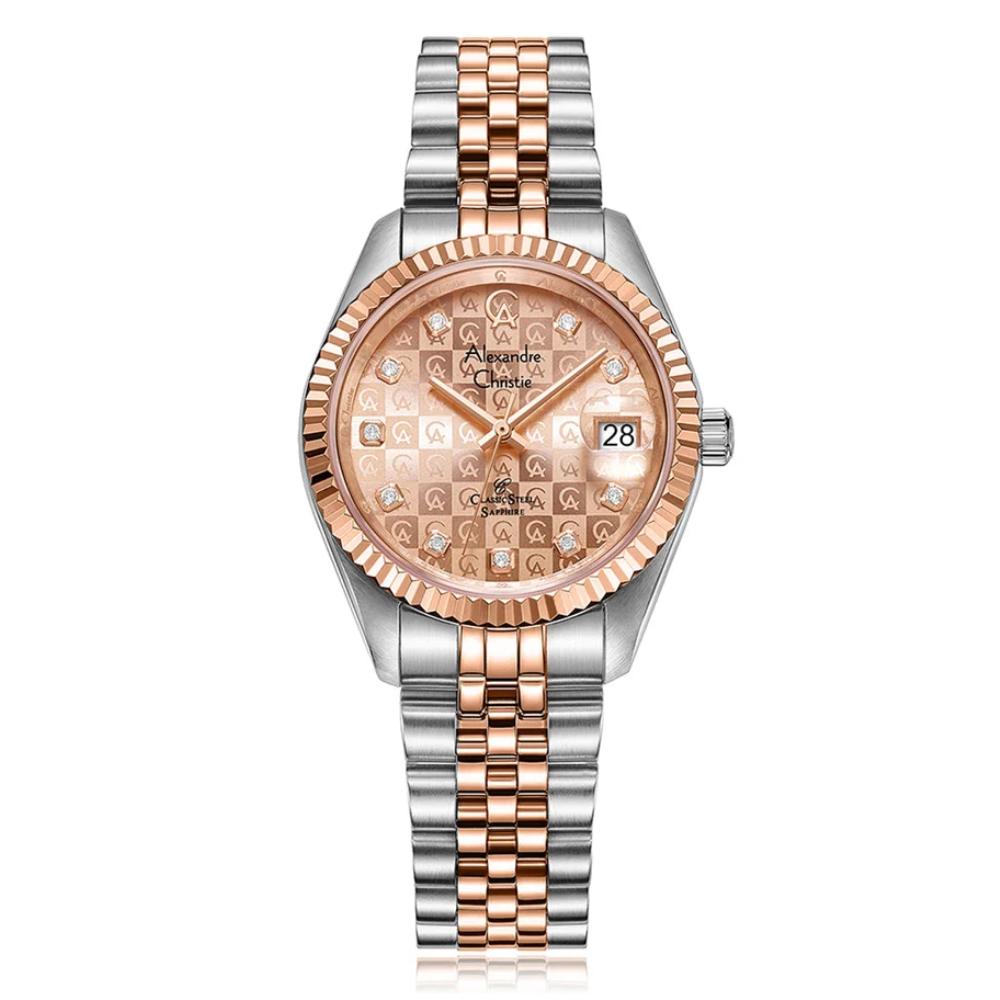 Alexandre Christie Classic Multi Women's Watch 5014LDBTRLN