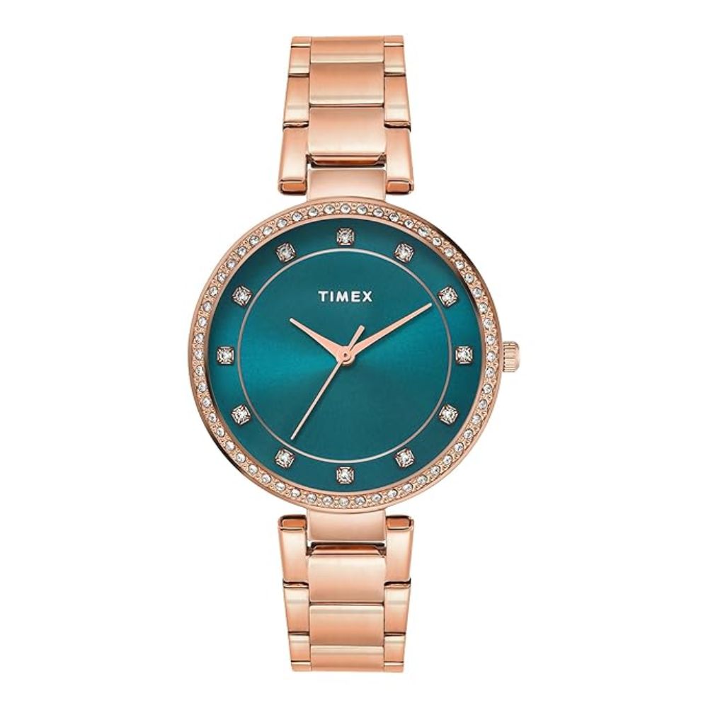 TIMEX Analog Round Dial Water Resistant Women Watch TWEL18727