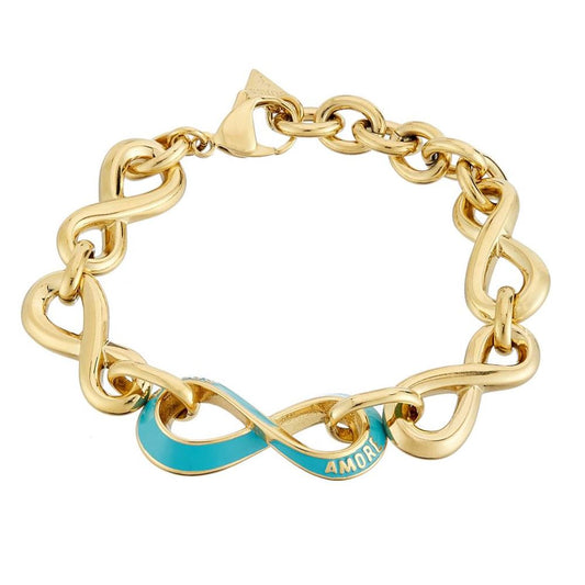 Guess Amore Gold-Plated Women's Bracelet Jewellery UBB05044YGLBS