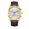 Slazenger White Dial Brown Leather Multifunction Men's Watch SL.09.2649.2.132