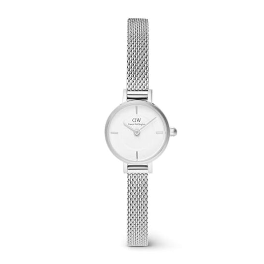Daniel Wellington Petite Analog White & Silver Women's Watch DW00100746K