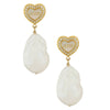 Guess Amami Gold-Plated Women's Earrings UBE04022YGWH