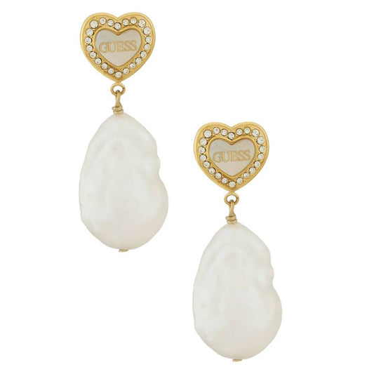 Guess Amami Gold-Plated Women's Earrings UBE04022YGWH