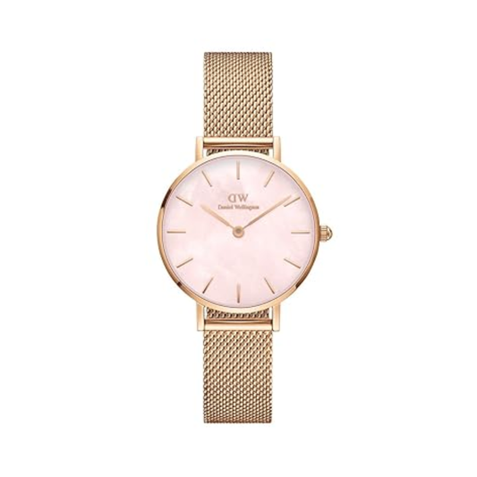 Daniel Wellington Petite Pink Rose Gold Women's Analog Watch DW00100513K