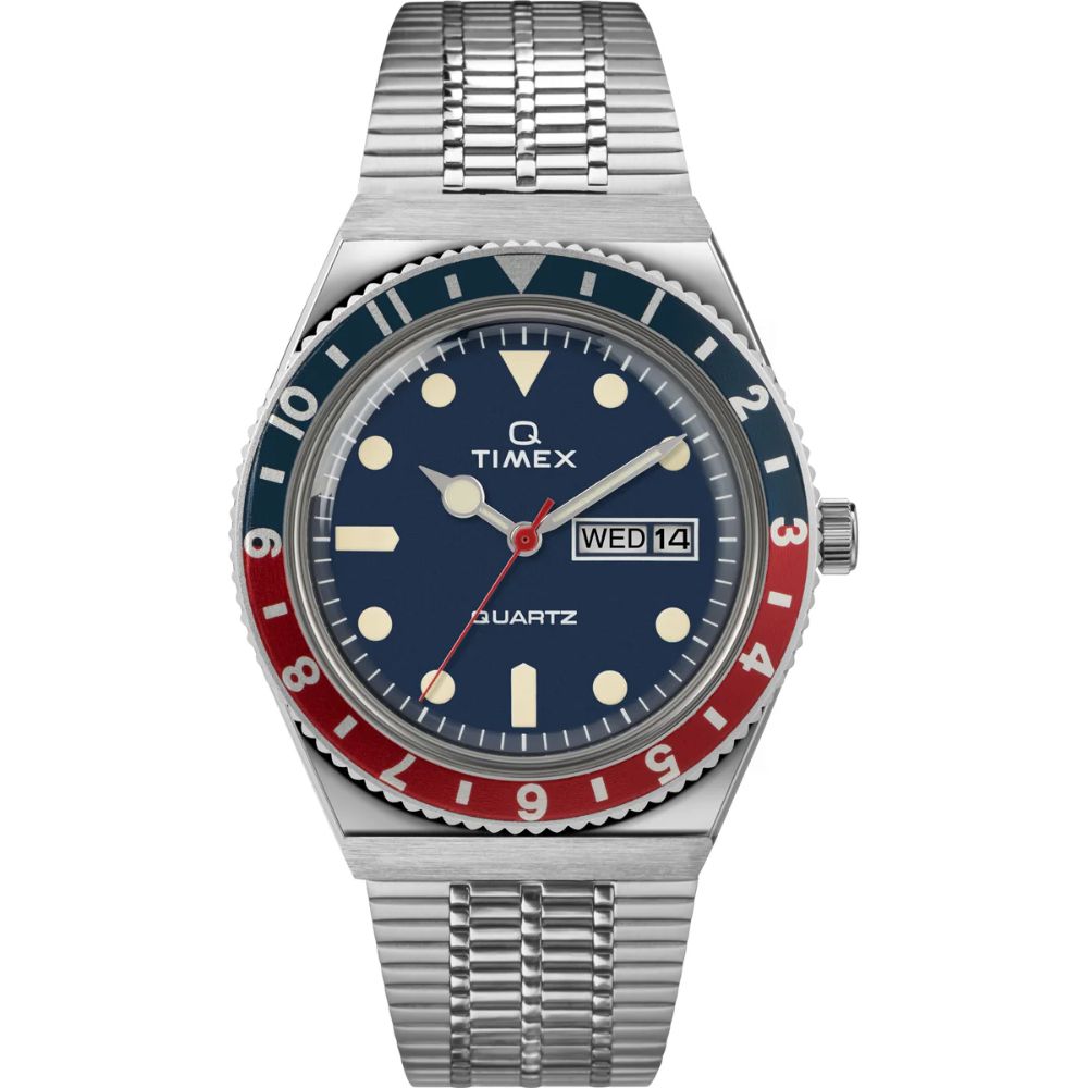 Q Timex Reissue Silver Men Watch TWEG26300