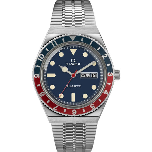 Q Timex Reissue Silver Men Watch TWEG26300
