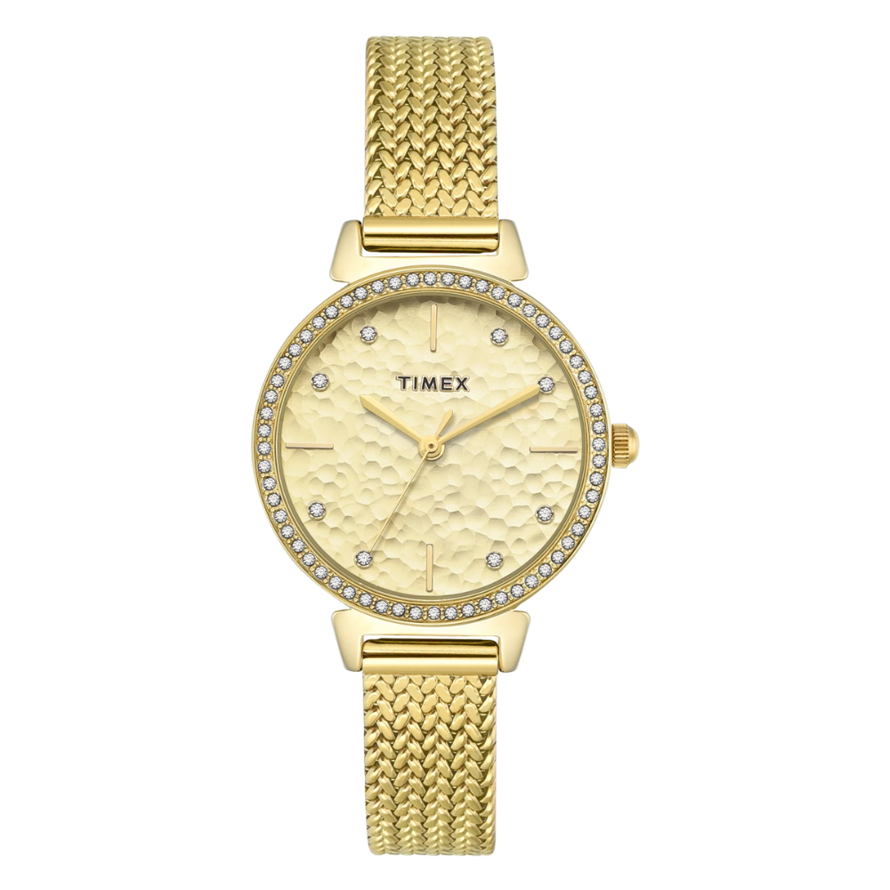 Timex Trendline Champagne Dial Women’s Watch TWEL22303