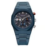 D1 Milano POLYCHRONO Black Dial Unisex Watch PHBJ09