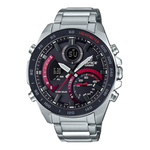 Casio Edifice Black & Red Dial Men Watch EX499 ECB-900DB-1ADR