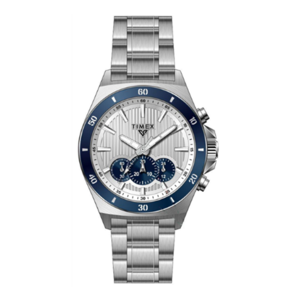 Timex Chronograph Silver Dial Men's Watch TWEG36301