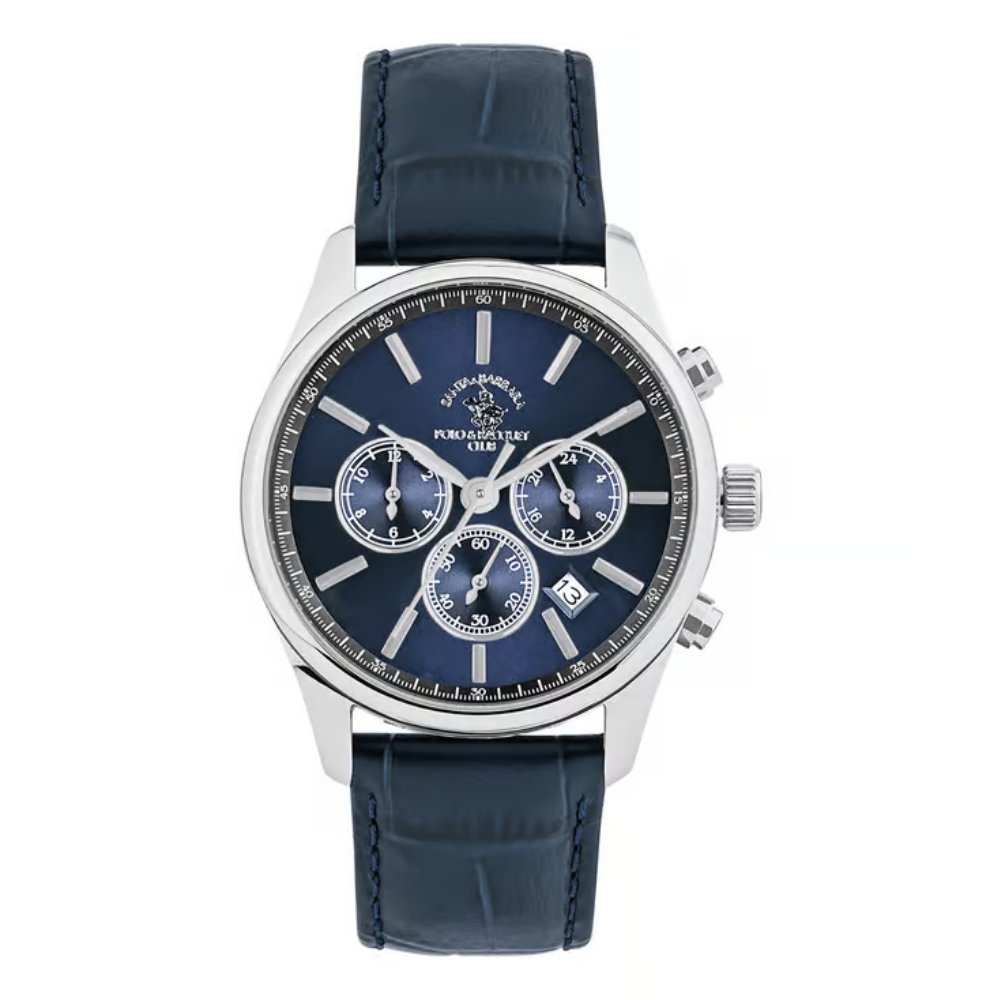 Santa Barbara Polo & Racquet Club Chronograph Blue Dial Men's Watch SB.1.10581-2