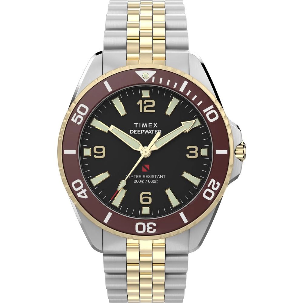 Timex Deepwater Arctic Black Dial Men Watch TW2Y64700IK