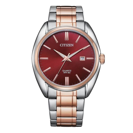 Citizen BI5104 Wine Red Dial Men's Watch BI5104-57X