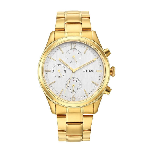 Titan Gold Men's Watch 1805YM01