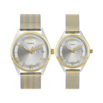 TIMEX Trendline Silver Pair Analog Watch TW00PR352