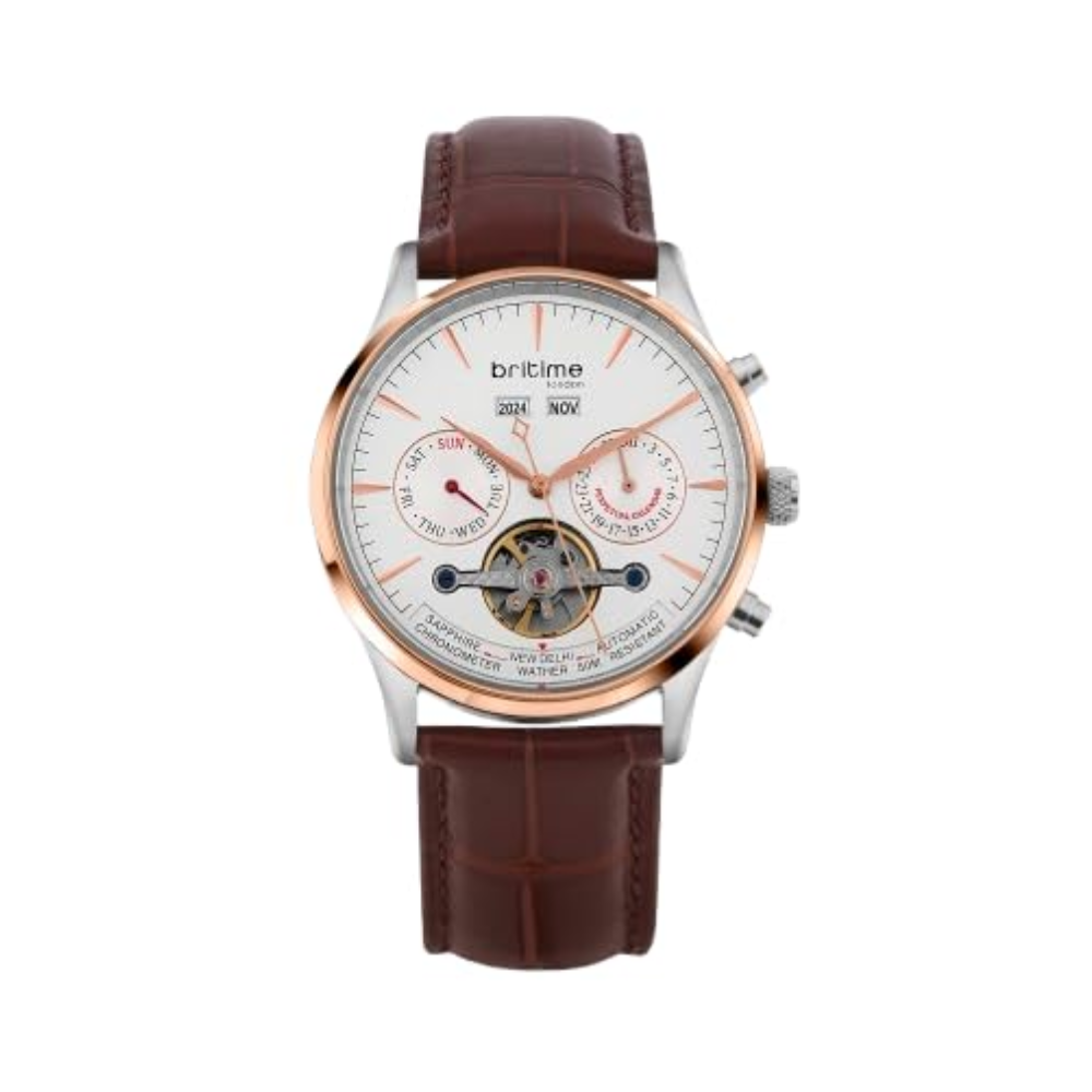 Britime Celestial Silver Men's Watch 867-L30308