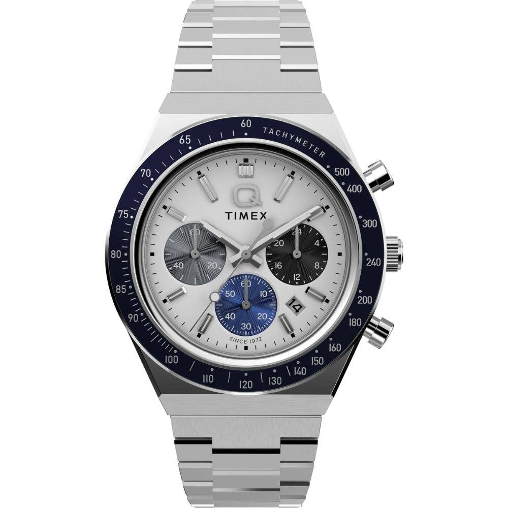 Timex Q Sport White Dial Men Watch TW2Y36200UJ