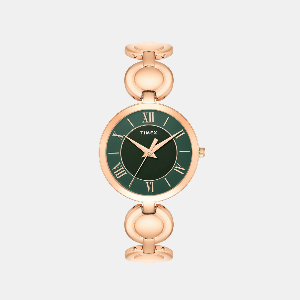 Timex Green Dial Analogue Women's Watch - TWTL16400T