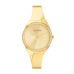 Calvin Klein Charming Champagne Dial Women's Analog Stainless Steel Watch 25200235