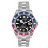 Philipp Plein GMT-I Challenger Baguettes Black Dial Unisex Watch PWPZA0124