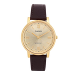 Casio Enticer Beige Dial Women Watch A2159 LTP-SN1GL-9A
