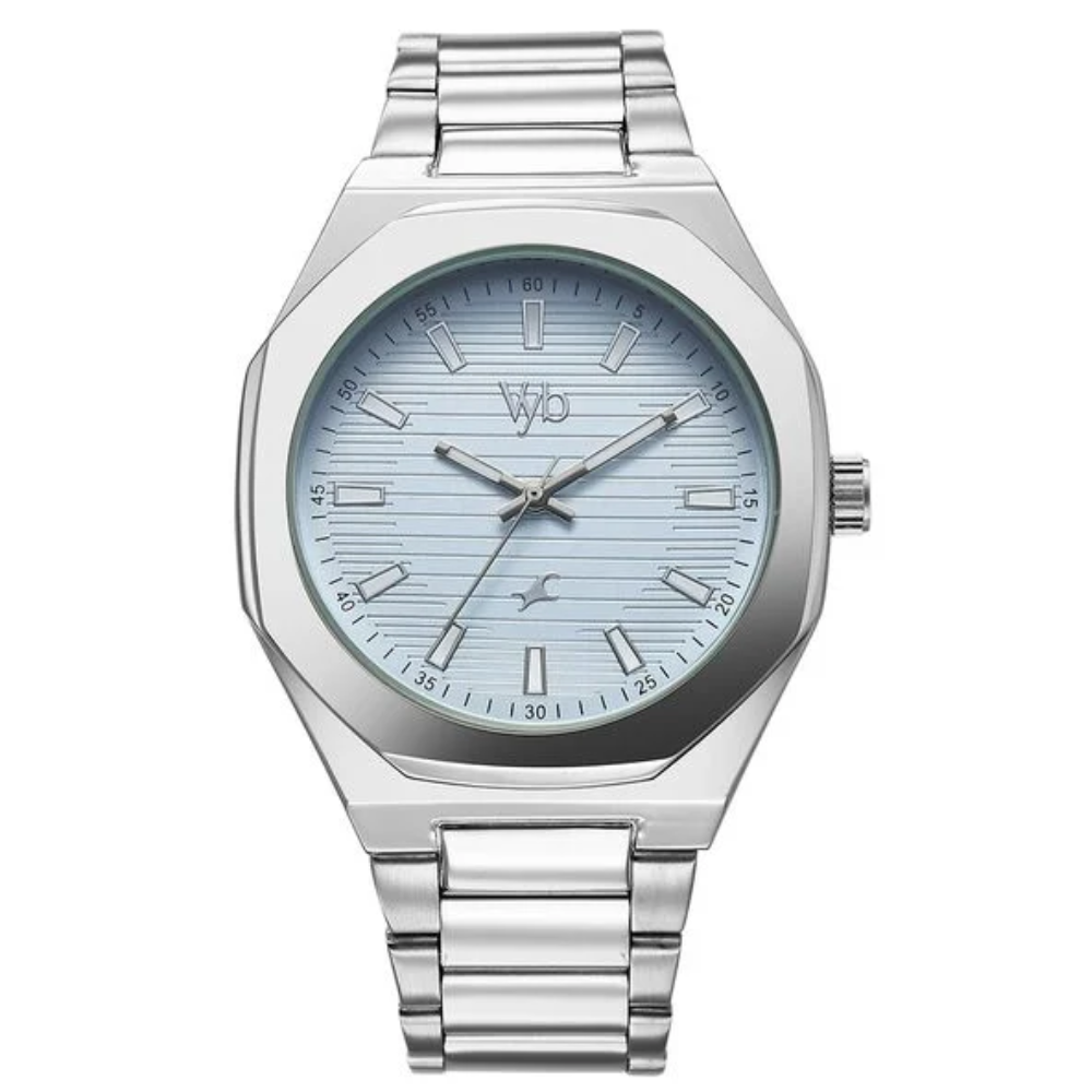 Fastrack Vyb Limitless Blue Dial Men's Watch FV30012SM01W