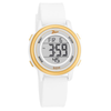 Zoop Digital Watch with Digital Dial & White Strap for Girls Kids NS16015PP04