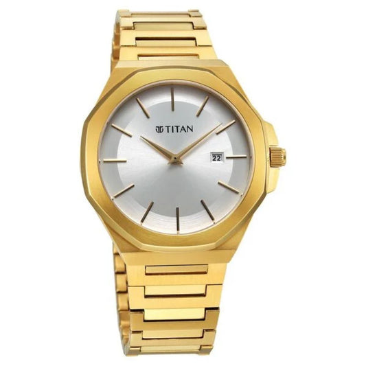 Titan Classic Slim Silver Men's Watch 90167YM01