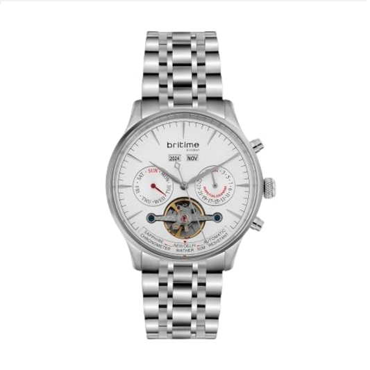 Britime Celestial Silver Men's Watch 867-M10301