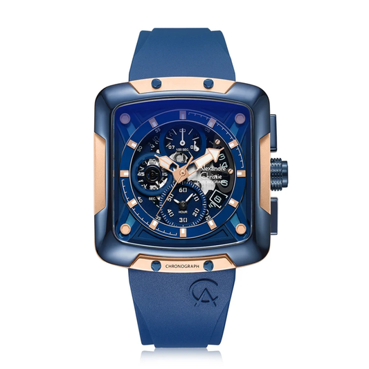 Alexandre Christie Blue Men's Watch 3039GCRURBU