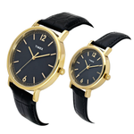 Timex Blue Round Dial Pair's Watch TW00PR335