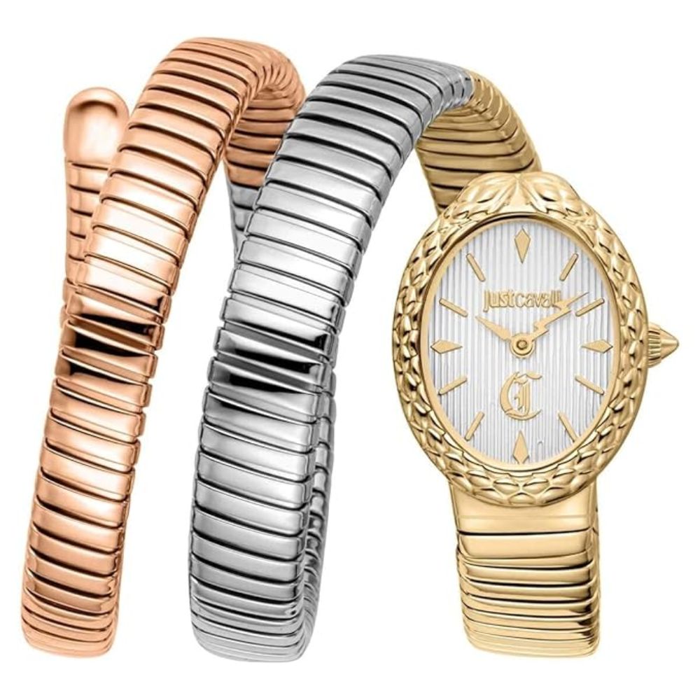 Just Cavalli Sognia Silver Women's Watch JC1L391M0065