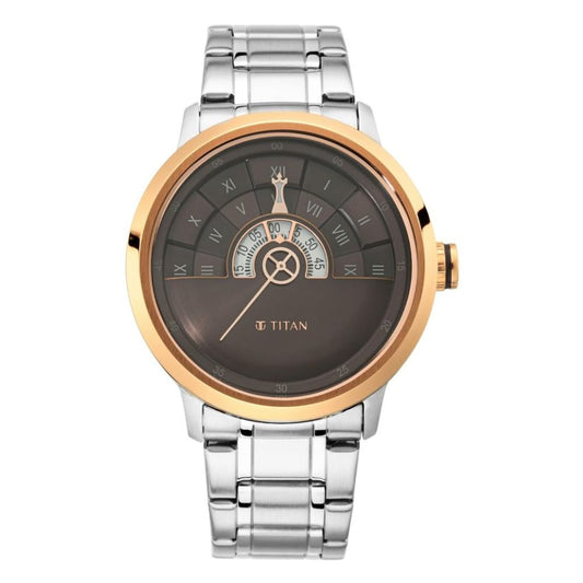 Titan Grandmaster Anthracite Men's Watch 1828KM02