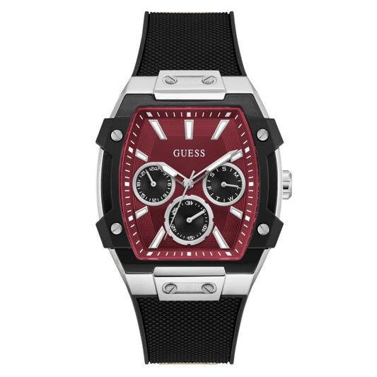 GUESS Black Silver Men's Watch GW0956G1