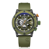 Alexandre Christie Chronograph Green Men's Watch 6491BCRGAGN