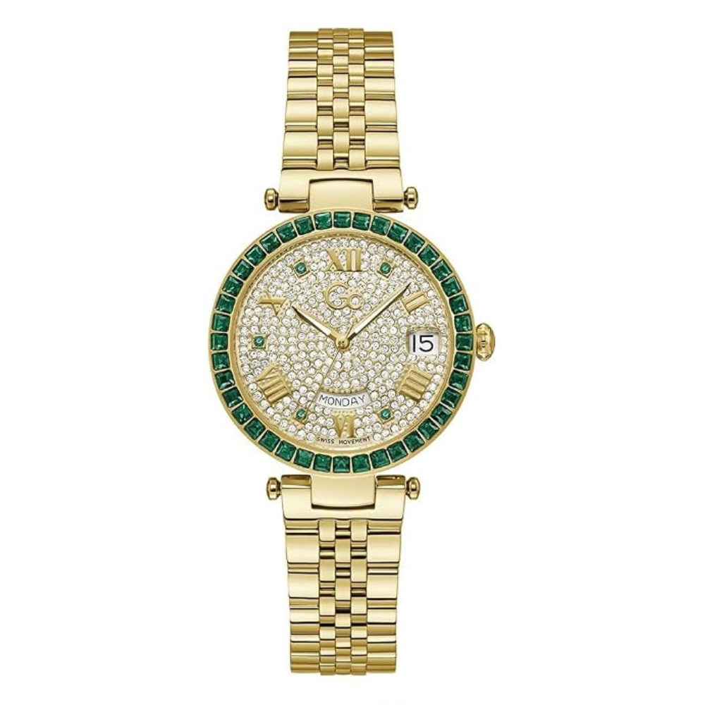 G.C. Round White Dial Analog Women's Watch Z01013L1MF