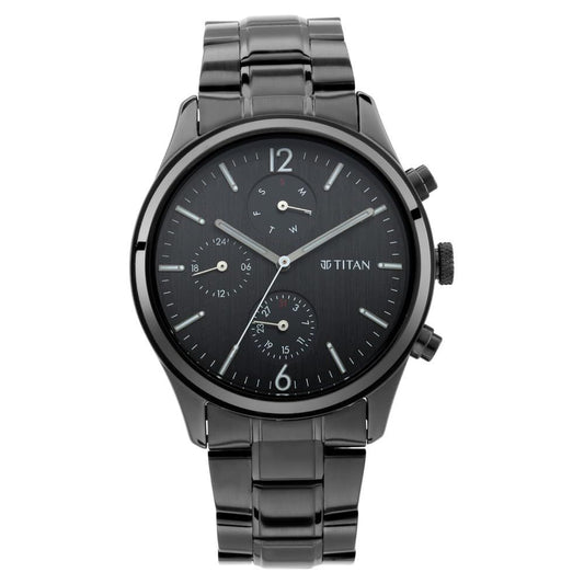 Titan Workwear Black Men's Watch 1805NM02