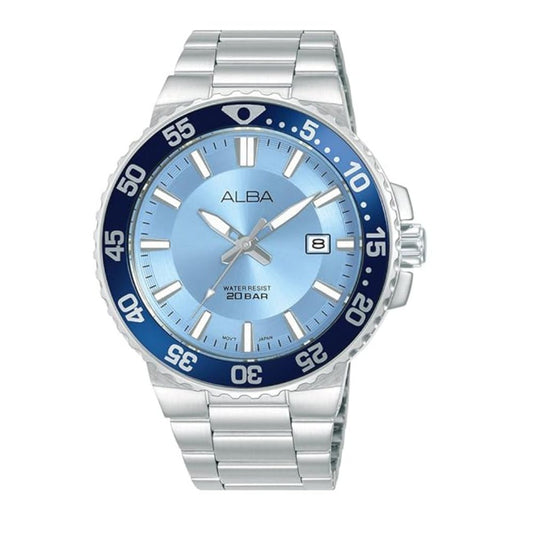 ALBA Active Sky-Blue Dial Men's Watch AS9S83X1