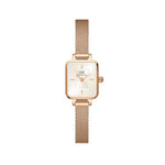 Daniel Wellington Quadro Analog Champagne Rose Gold Women's Watch DW00100651K