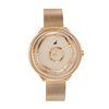 6303WM01Fastrack Stunners Beige Dial Rose Gold Girls Watch NT6303WM01