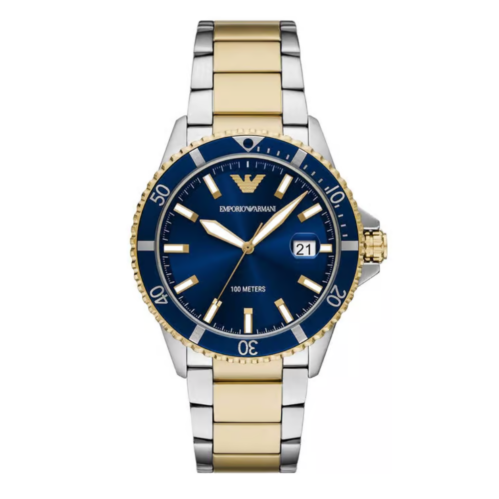 Emporio Armani World Explorer Blue Dial Men's Analog Watch AR11682