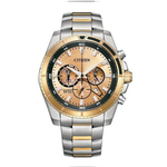 Citizen Quartz Rose Gold Dial Men's Watch AN8204-59X