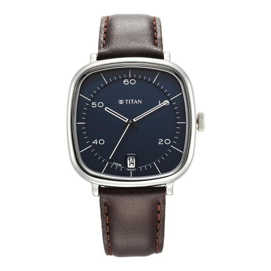 Titan Neo Curve Blue Dial Men's Watch 1885SL03
