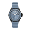 Emporio Armani Blue Dial Men's Quartz Silicone Watch AR11685